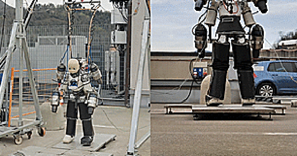 Robot hình người biết bay đầu tiên trên thế giới