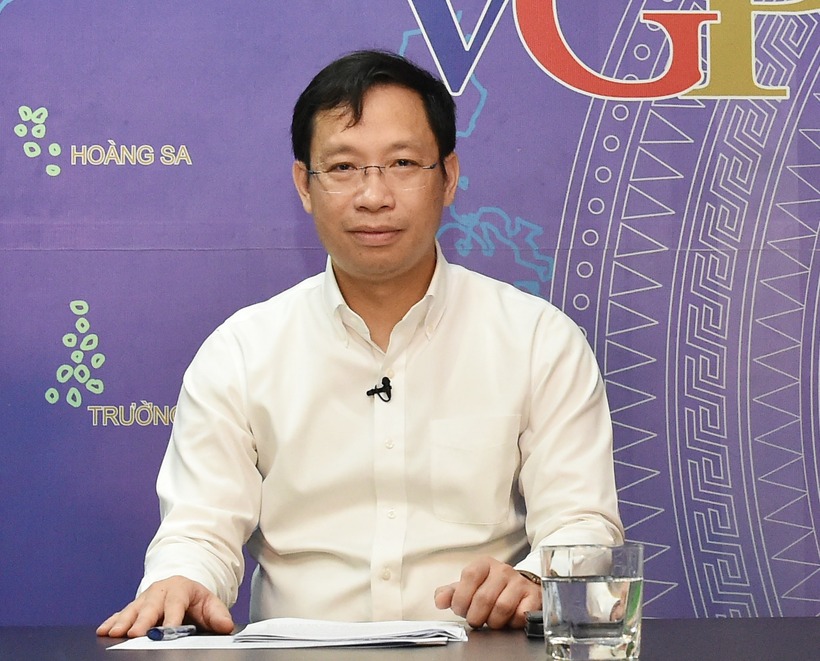 Ông Nguyễn Phi Lân – Vụ trưởng Vụ Dự báo, Thống kê, Ổn định tiền tệ, tài chính (Ngân hàng Nhà nước) (Ảnh: VGP/Dương Tuấn).