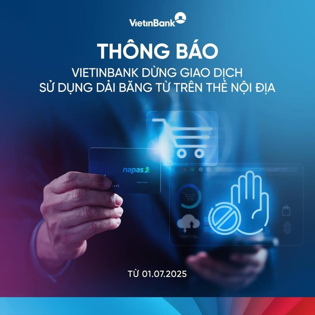 Vietcombank, VietinBank... chốt hạn 1/7 dừng giao dịch thẻ từ ATM: Người dùng cần làm gì?- Ảnh 1.