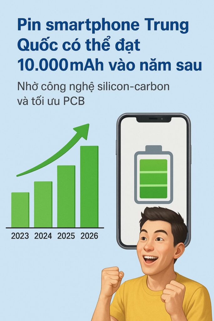 Smartphone Trung Quốc sẽ có viên pin dung lượng tới 10.000mAh vào năm sau- Ảnh 1.