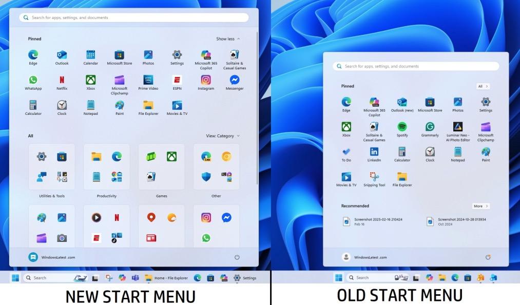 Cách Microsoft sắp xếp lại Start Menu của Windows 11 chỉ bằng 1 file 15MB- Ảnh 1.