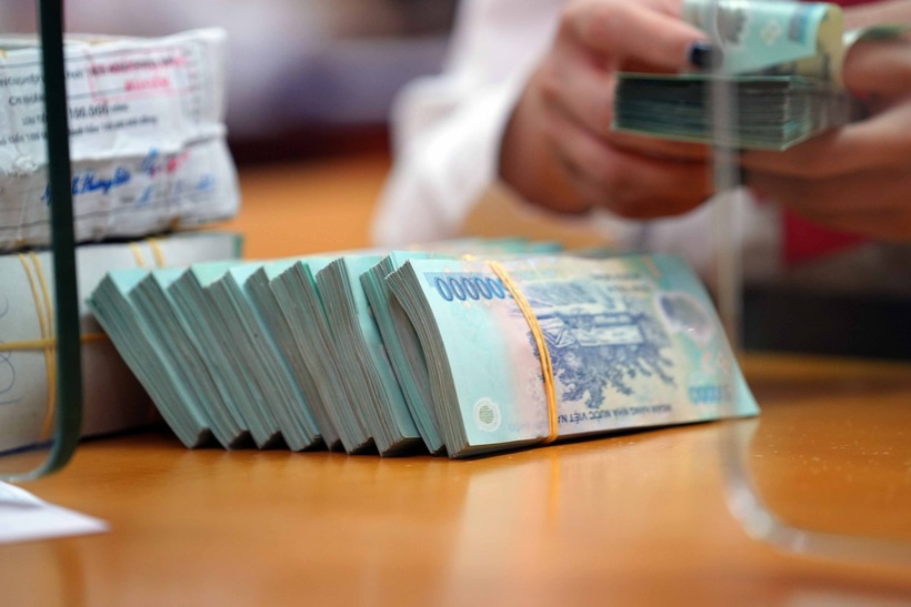 Từ 15/9, muốn chia lợi nhuận bằng tiền mặt, ngân hàng phải vượt hàng rào an toàn vốn. Ảnh minh họa.
