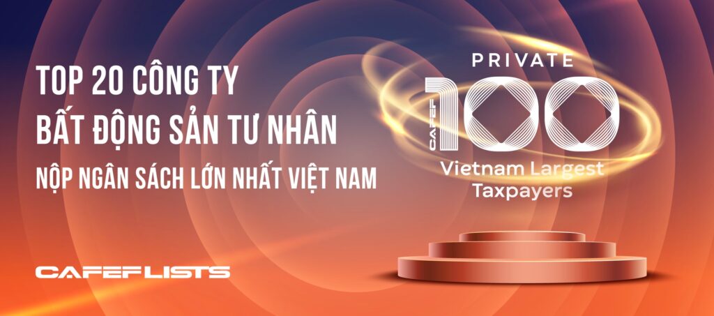 Công bố Top 20 công ty bất động sản tư nhân nộp ngân sách lớn nhất Việt Nam- Ảnh 1.