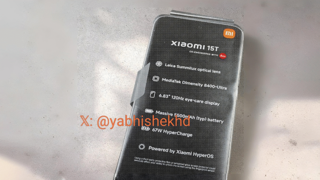 Xiaomi 15T Series, “kẻ hủy diệt” ở phân khúc cận cao cấp cận kề ngày trở lại- Ảnh 1.