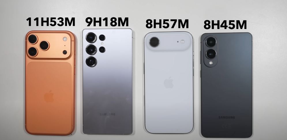 Dung lượng nhỏ hơn nhưng iPhone Air vẫn vượt qua Galaxy S25 Edge trong bài thử nghiệm pin- Ảnh 1.