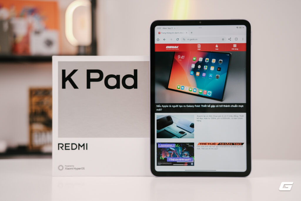 Trên tay "iPad mini" của Xiaomi: Nhỏ gọn, hiệu năng cực mạnh, có màn hình 165Hz siêu mượt, giá chỉ 10 triệu đồng nhưng trải nghiệm vẫn không bằng "Táo"- Ảnh 1.