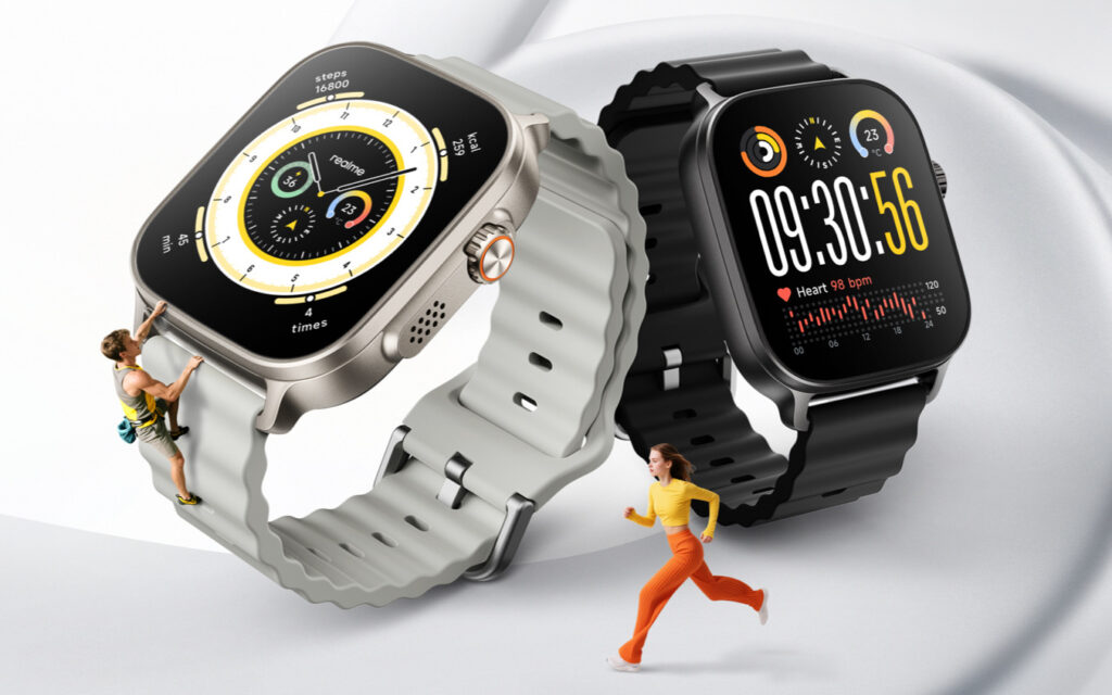 realme ra mắt đồng hồ đẹp như Apple Watch Ultra, màn hình 60Hz, pin 14 ngày, giá chính hãng chỉ 1,79 triệu đồng- Ảnh 1.