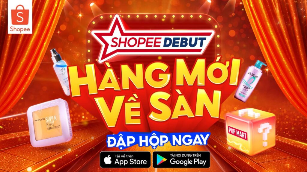 Shopee Debut: Sân khấu ra mắt hoành tráng của hàng ngàn sản phẩm mới- Ảnh 1.