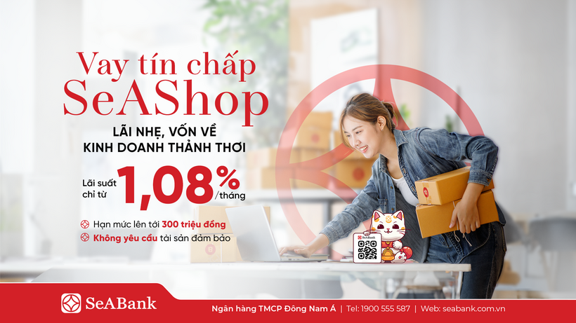 SeABank ra mắt gói vay tín chấp SeAShop: Giải pháp vốn cho hộ kinh doanh - 1