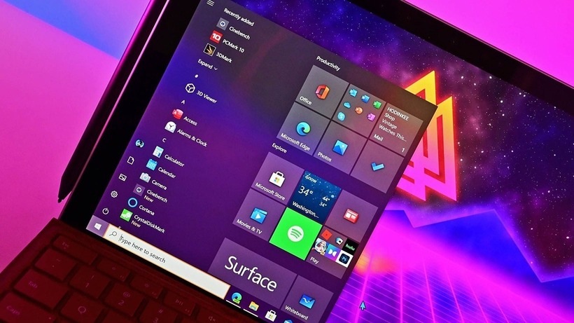 Hệ điều hành Windows 10. Ảnh minh họa