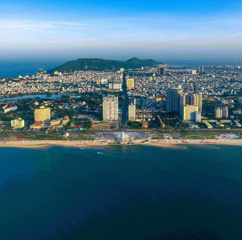 WTA tôn vinh Vũng Tàu là "Điểm đến nghỉ dưỡng ven biển hàng đầu châu Á 2025" - Ảnh: Minh Tú.